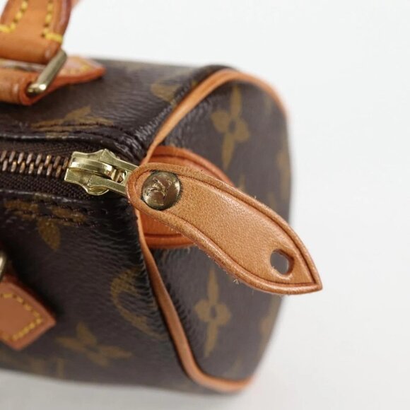 LOUIS VUITTON Monogram Mini Speedy Hand Bag M41534 LV Auth am8561V - Picture 10 of 15